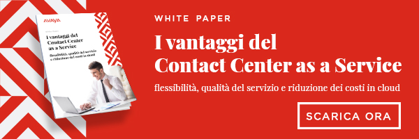 CTA - White paper  - I vantaggi del Contact Center as a Service